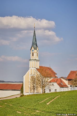 Gemeinde Massing Landkreis Rottal-Inn Anzenberg Wallfahrtskirche Mariä Heimsuchung (Dirschl Johann) Deutschland PAN